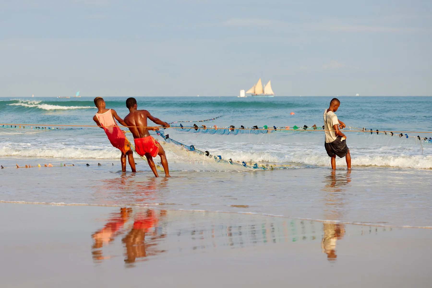 Fishing along Morondava’s shore